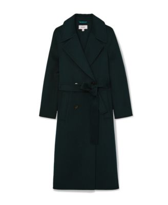 REISS - Women's Double-Breasted Blindseam Wool-Blend Coat