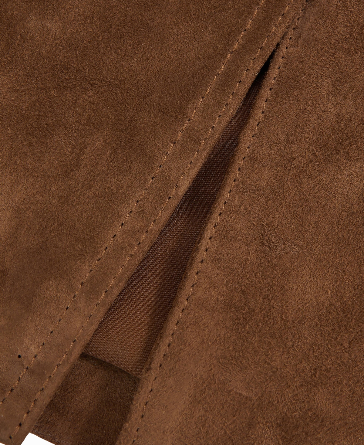 Reiss Women's Suede Straight-Fit Midi Skirt