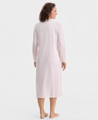 Women's Cotton Long-Sleeve Nightgown, Created for Macy's