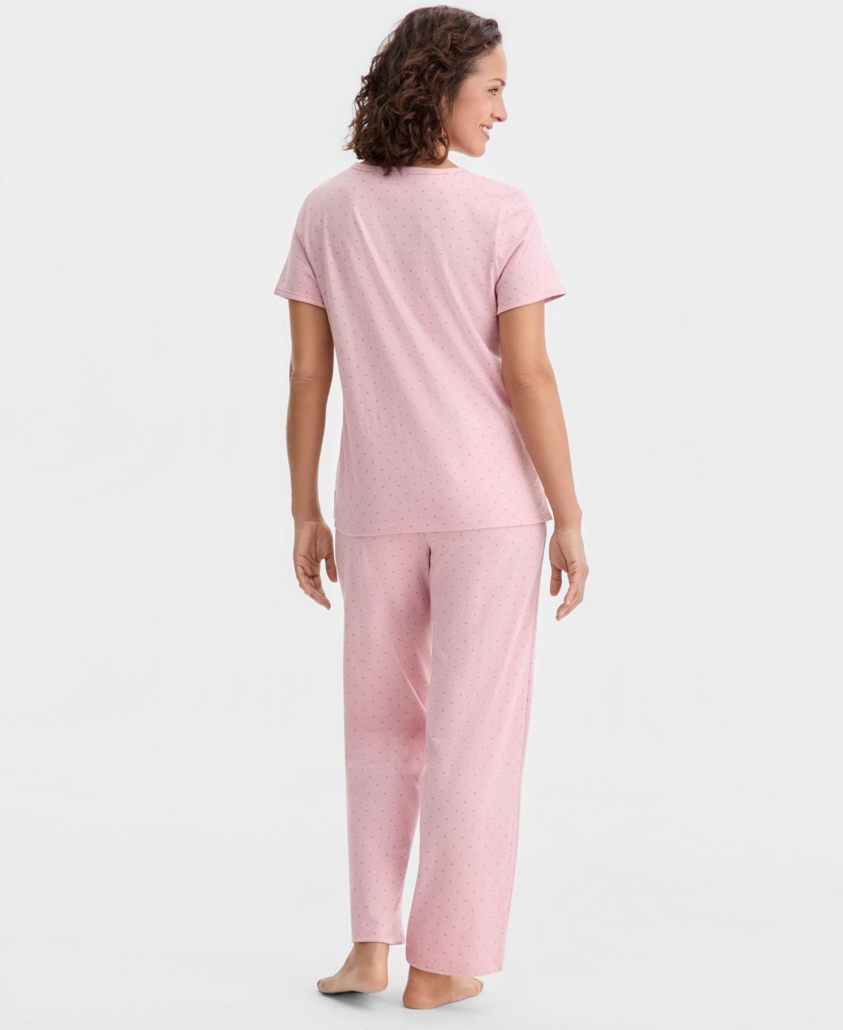 Charter Club Women's Short-Sleeve Pajama Set, Macy's Exclusive