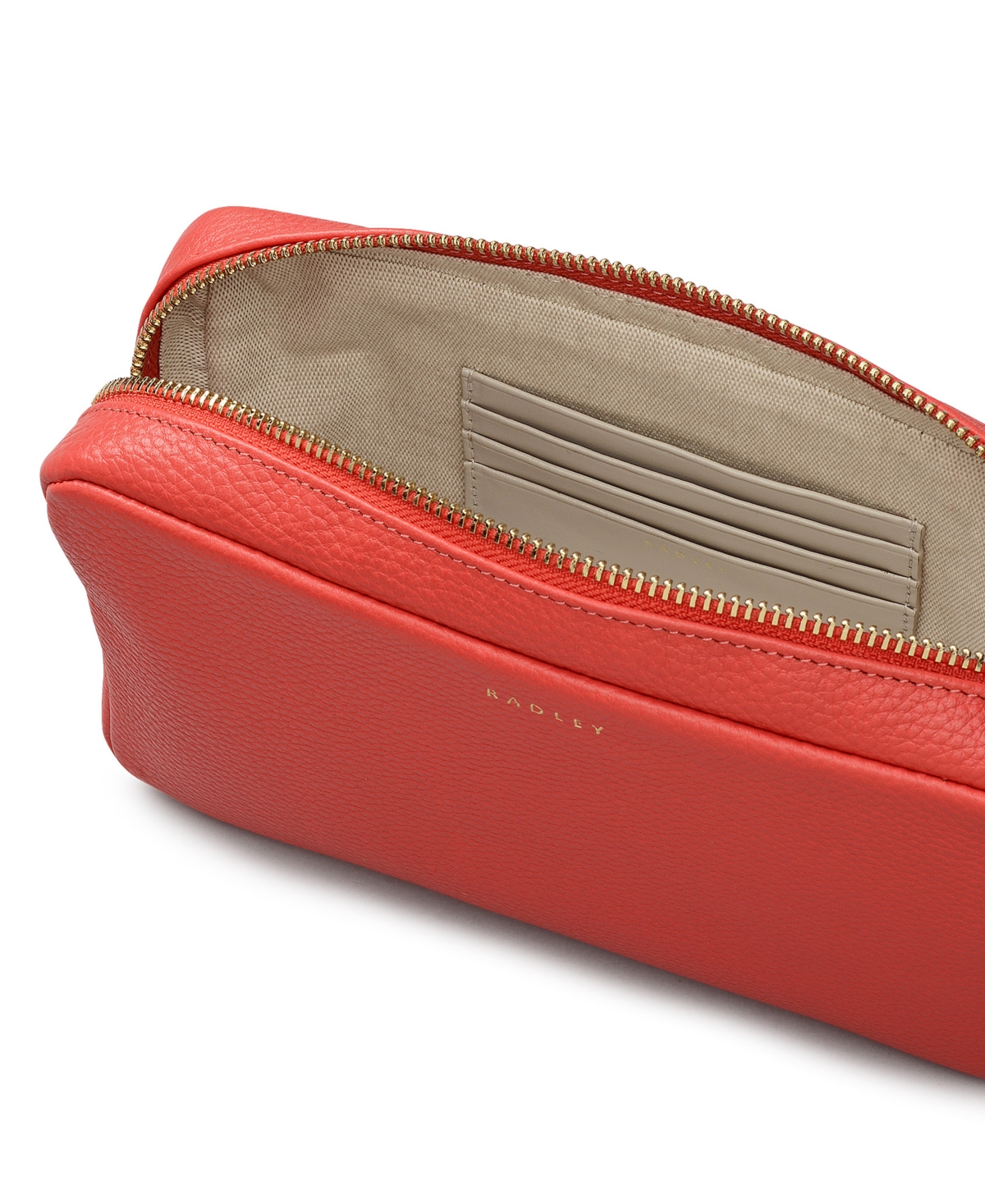 Radley London Tavistock Small Zip Around Crossbody Bag In Red