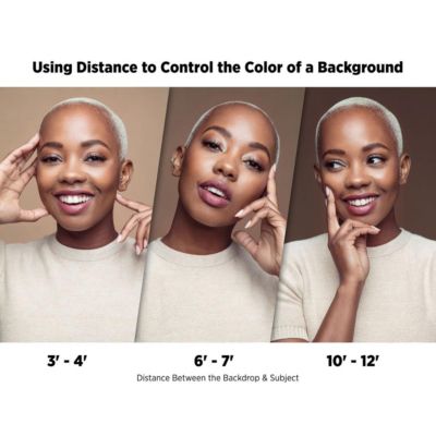 8x8' X-Drop Pro Wrinkle-Resistant Backdrop, Brown Sugar