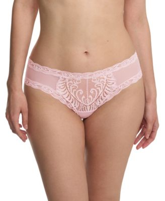 Women's Feathers Low-Rise Sheer Hipster Underwear Lingerie 753023