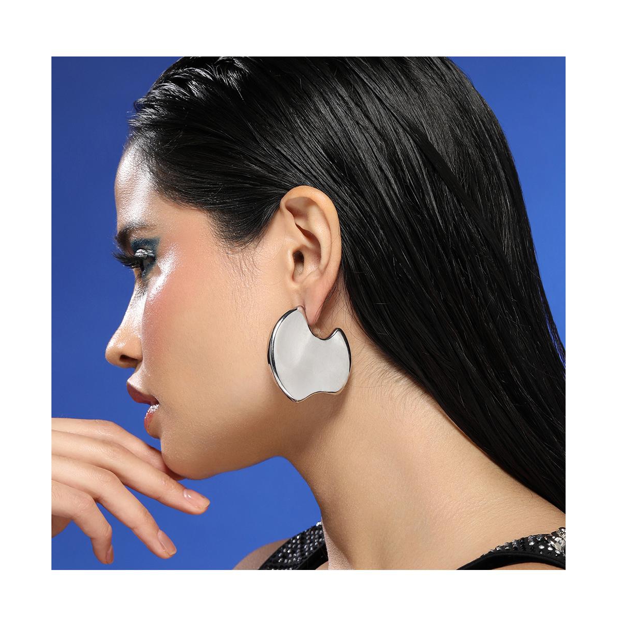 Sohi Women's The Wilderness Drop Earrings - Emerald