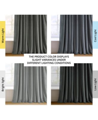 Signature Velvet Blackout Curtain