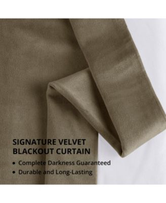 Signature Velvet Blackout Curtain