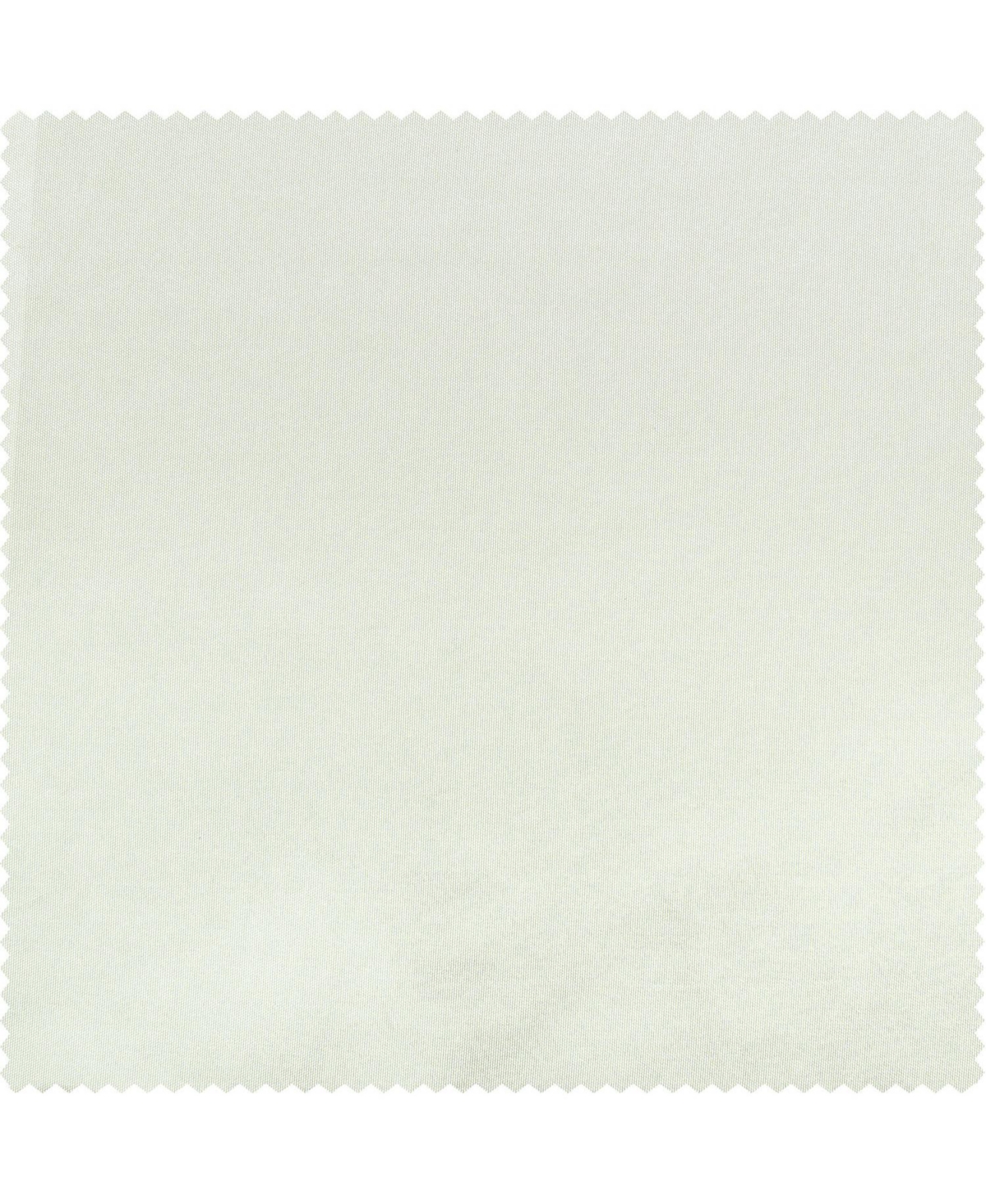 Half Price Drapes Eggshell Faux Silk Taffeta Blackout Curtain