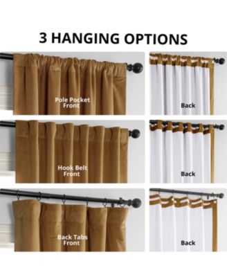 Signature Velvet Blackout Curtain