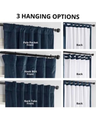 Signature Velvet Blackout Curtain