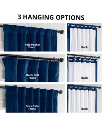 Signature Velvet Blackout Curtain