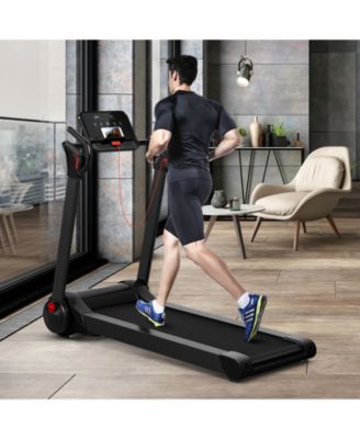 2.25 HP Electric Motorized Folding Running Treadmill Machine with LED Display