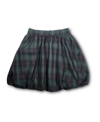 Big Girls Plaid Bubble Skirt