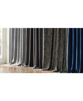 Adair Solid Velvet Curtain