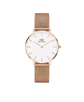 Women's Analog Rose Gold-Tone Stainless Steel Watch Set, 32mm