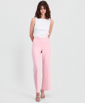 Women's High-Rise Wide-Leg Pull On Pants  