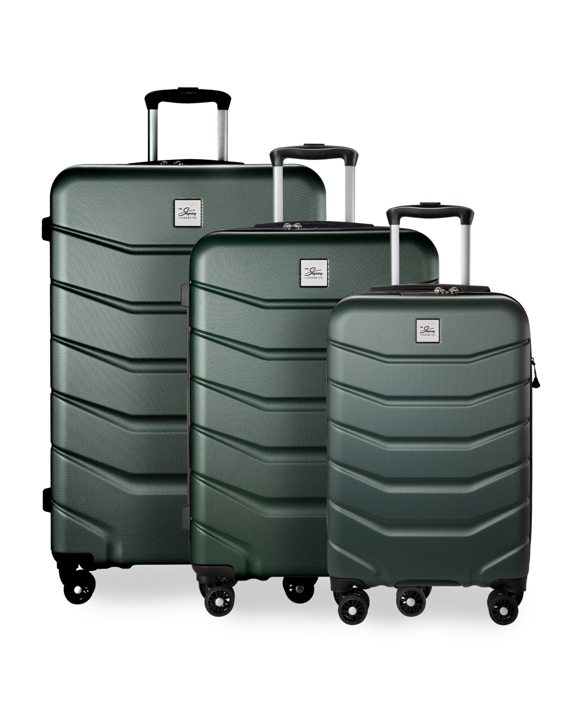 Skyway Silverton 23" Carry-on Spinner Suitcase In Green