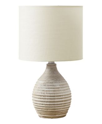 Lighting 17" Plastic Table Lamp