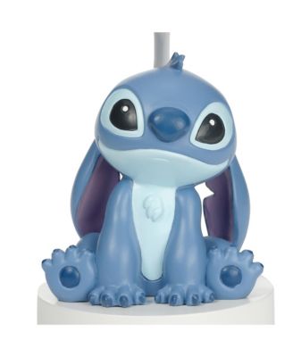 Disney Stitch Hand-Painted 3D Sculpted Nursery Lamp and Shade