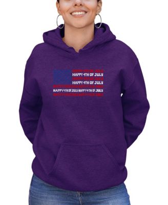 Women's Happy Word Art Long-Sleeve Sweatshirt