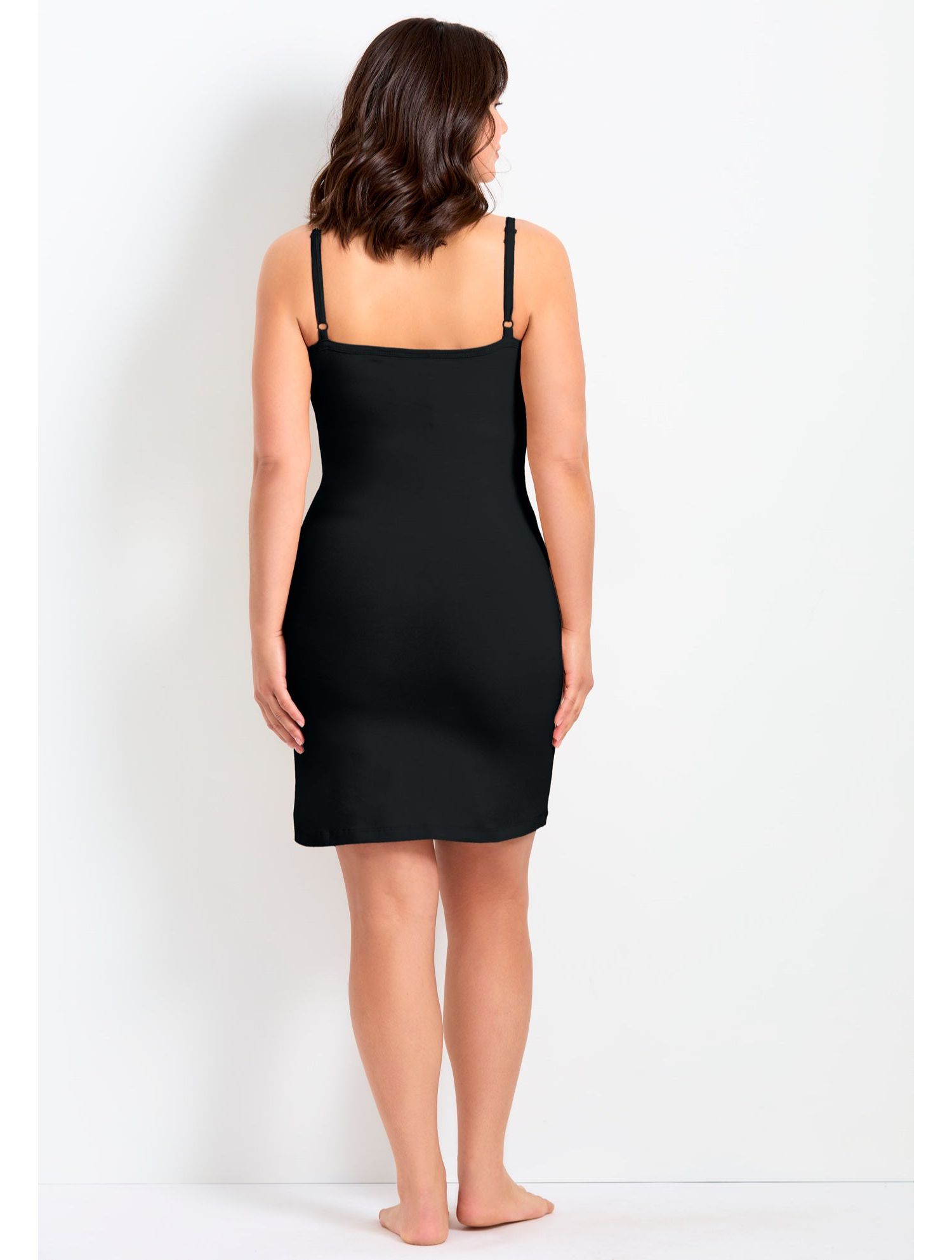 Women's Plus Size Essential Cotton Knit Slip