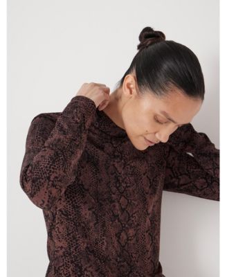 Women's Printed Long Sleeve Top