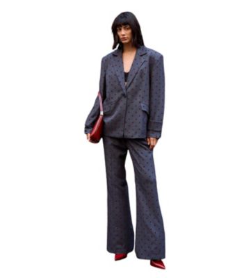 Women's Velvet Spot Blazer