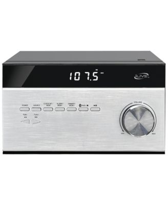 2-Channel Bluetooth Home Music System with AM/FM Radio and Remote Control, IHB227B
