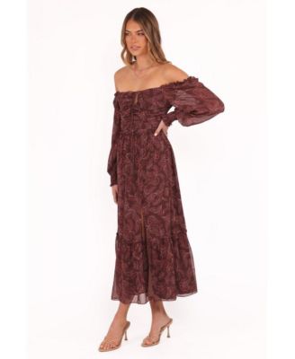 Women's Keziah Long Sleeve Maxi Dress