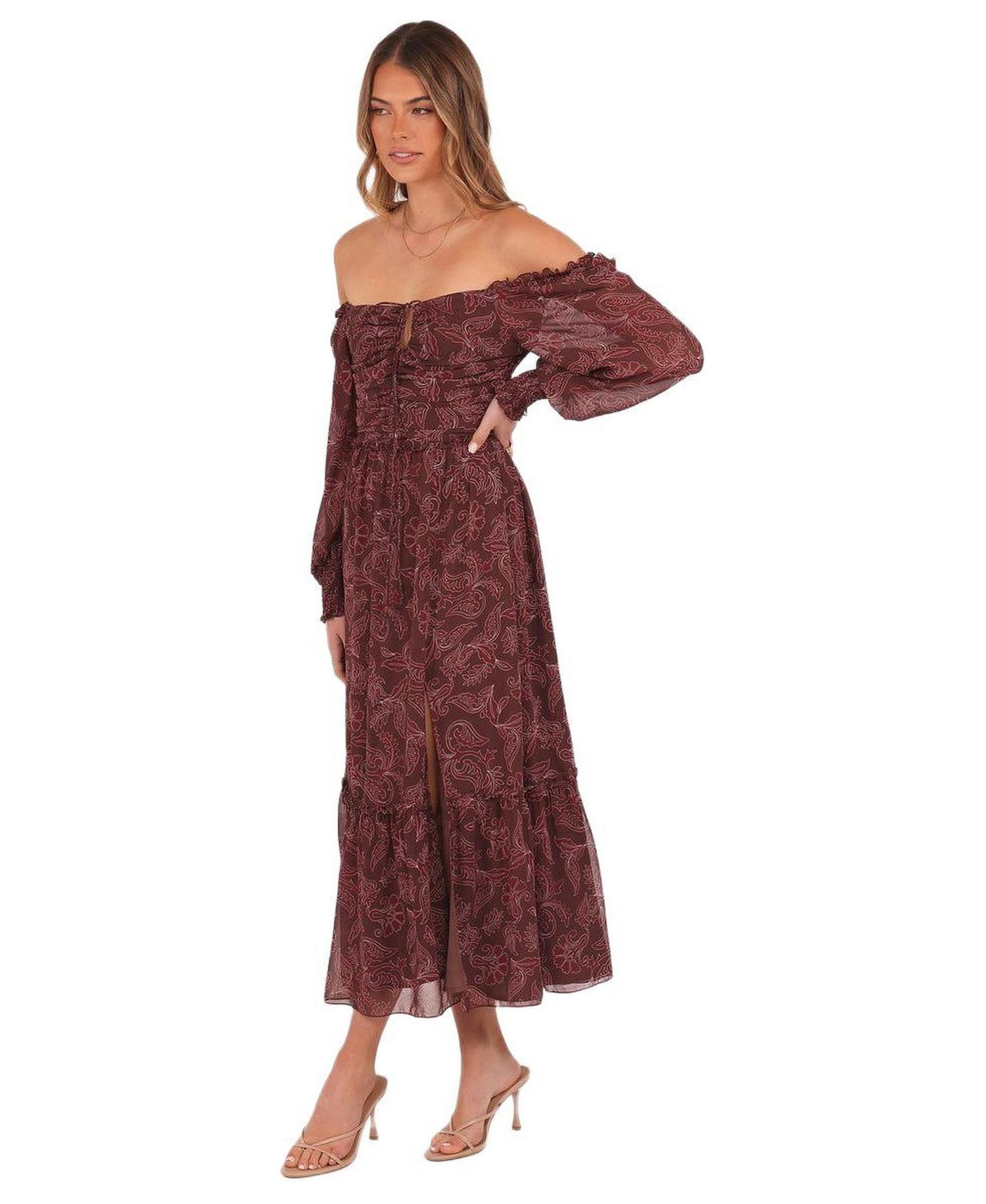 Women's Keziah Long Sleeve Maxi Dress