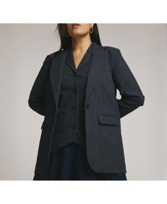 Women's Denim Look Vest