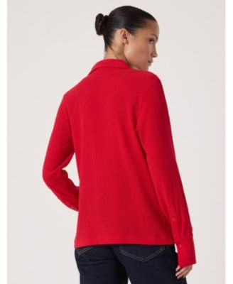 Women's Textured Slim Shirt