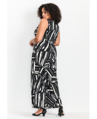 Women's Plus Size Audrey Twist Front Jumpsuit