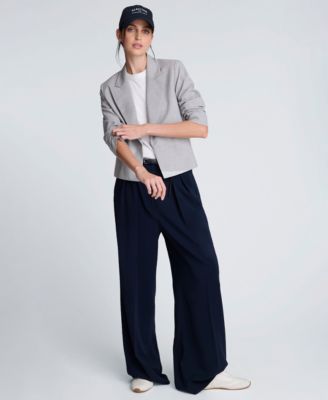 Women's Open Front Peak Lapel Blazer