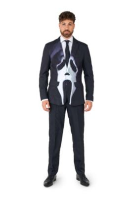 Men's Official GhostFace Suit- Halloween Theme Party Costume - Horror Costume