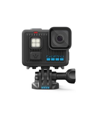 LIT Hero, 47-pc Kit, and 64GB SD Card Lightweight, Compact, Waterproof Action Camera with Built-in Light