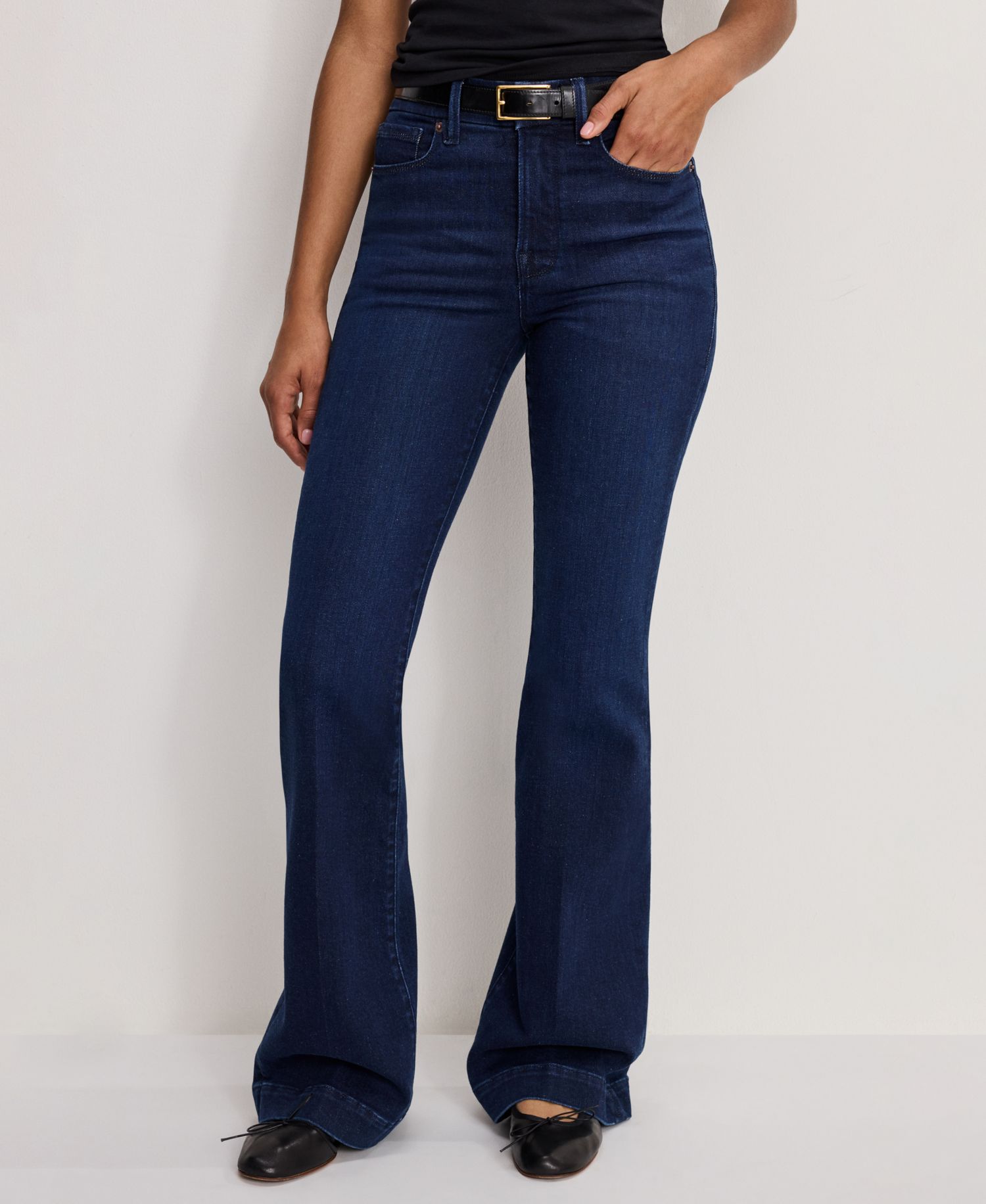Good Legs Flare Compression Jeans