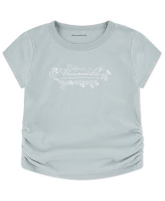 Girls' Short-Sleeve Ruched T-Shirt