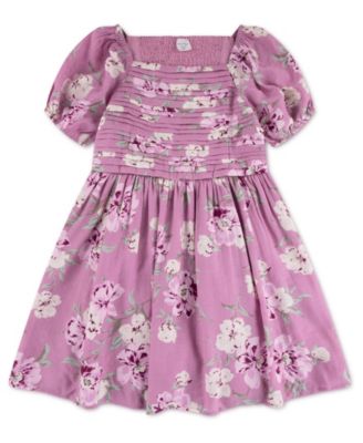 abercrombie kids - Girls' Crinkle Floral Print Mini Dress