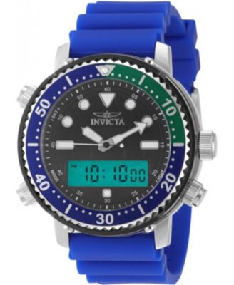 Men's 49447 Pro Diver Digital, Quartz Electronic, PC21AF Black Dial Watch