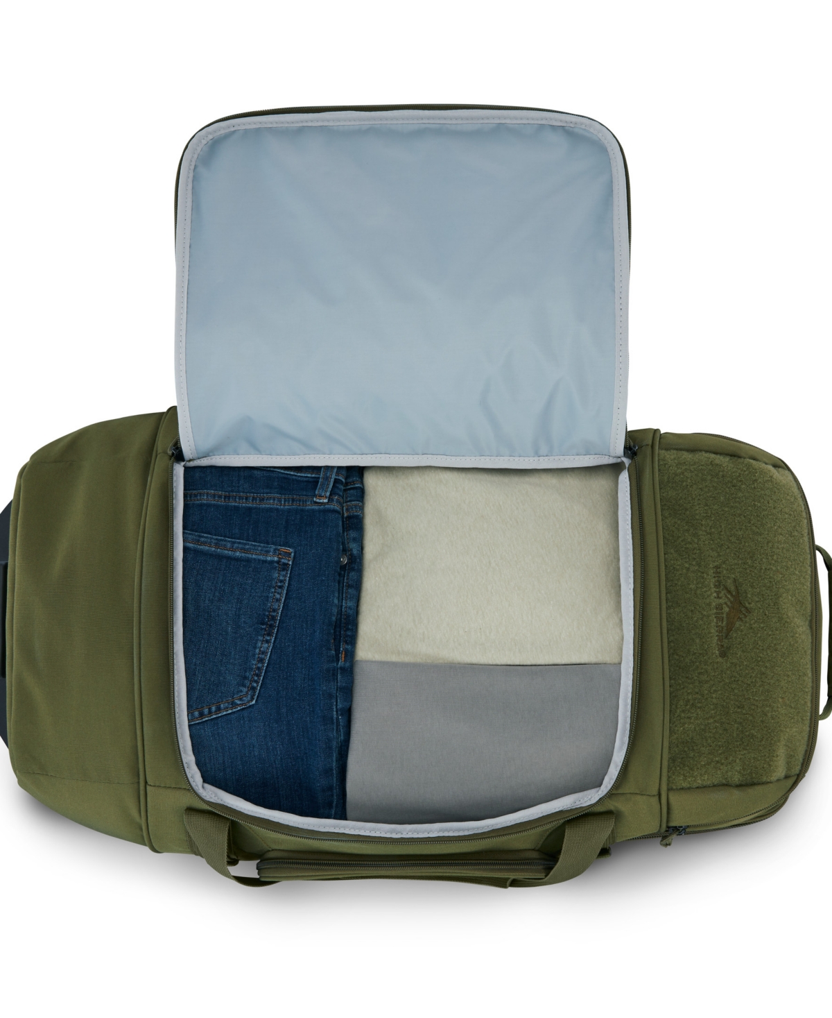 High Sierra Pathsetter 28" Medium Wheeled Duffel In Green