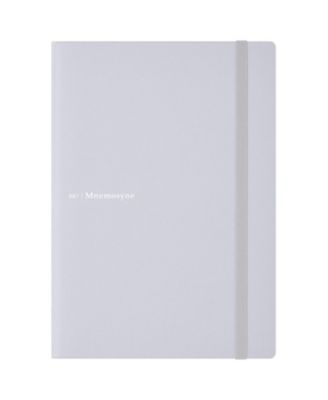 A5 Notebook Mnemosyne Journal 6.5mm lined Light Grey