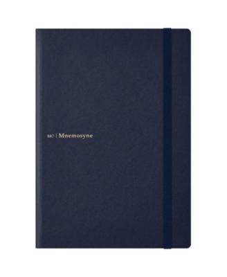 A5 Notebook Mnemosyne Journal 6.5mm lined Light Grey
