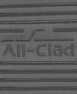 Ribbed Silicone Cotton Twill Potholders, Set of 4