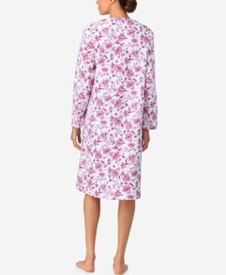 Women's Long Sleeve Quilt Hexagon Duster Robe