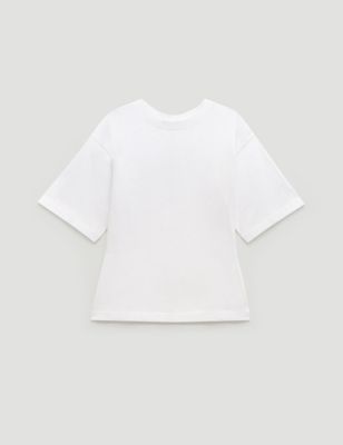 Women's Zip Detail Short Sleeve T-Shirt