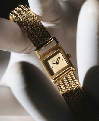 Women's 'Revel Tethered' Gold Mesh Bracelet Watch, 18mm