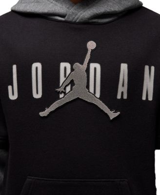 Boys' 8-20 MJ Future Flight Drop Shoulder Long-Sleeve Hoodie