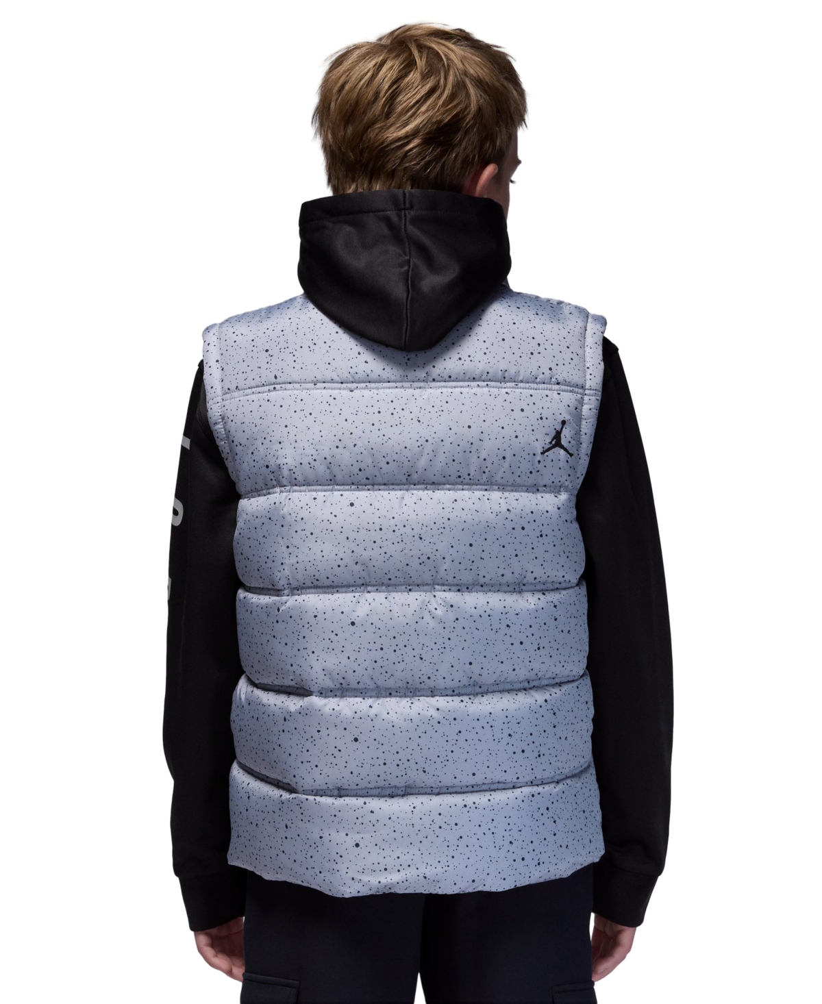 Jordan Boys 8-20 Layered Look Hooded Jacket