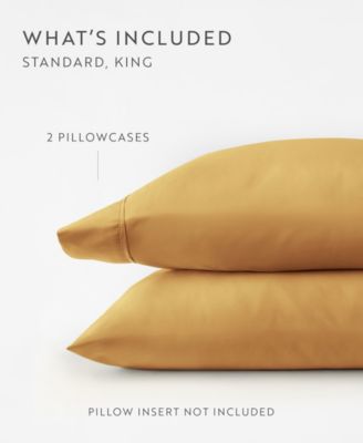 Style Simplified Set of 2 Pillowcase Pair, King