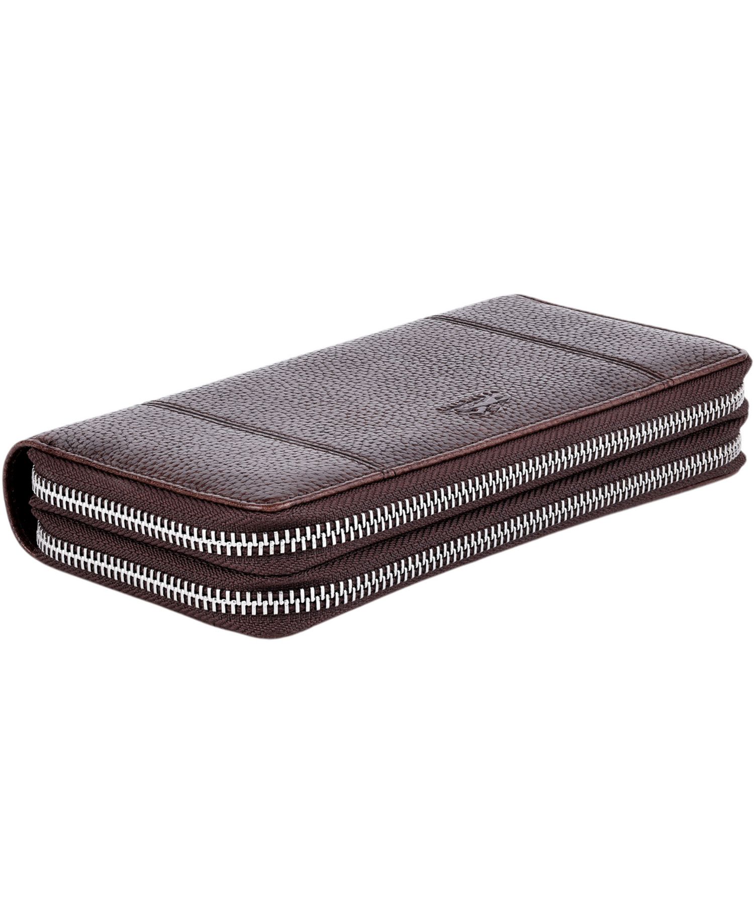 Fifth Avenue RFID Secure Double Zipper Wallet